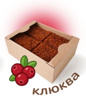 №1 Пряник 1кг с фруктовой начинкой Клюква в Каспийске