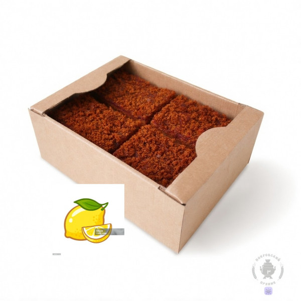№3 Пряник 1кг с фруктовой начинкой Лимон в Каспийске