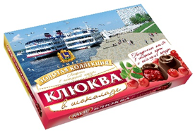  КФ МИР Клюква в шоколадной глазури 160г в Каспийске