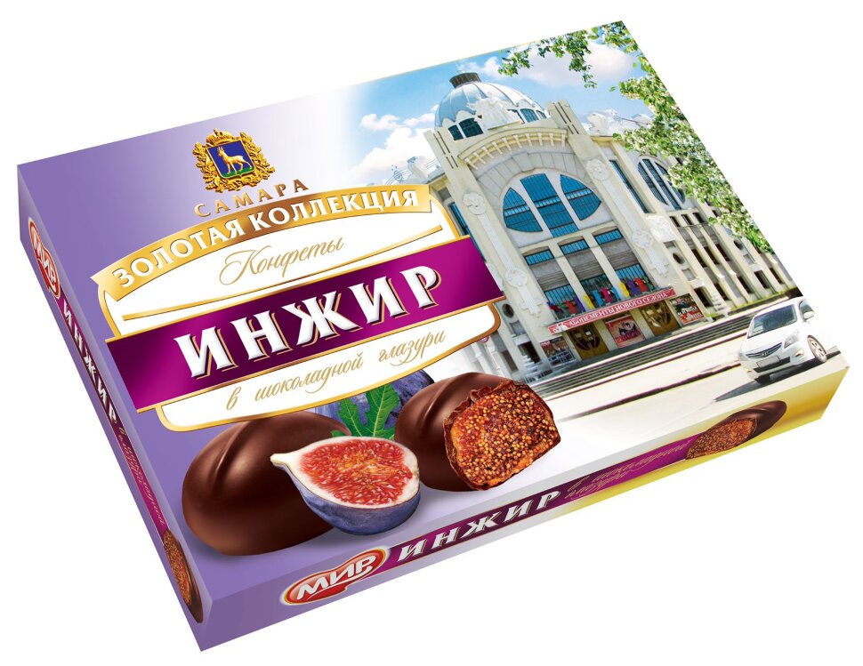  КФ МИР Инжир в шоколадной глазури 160г в Каспийске